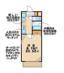 アフェクシオン南烏山の物件間取画像